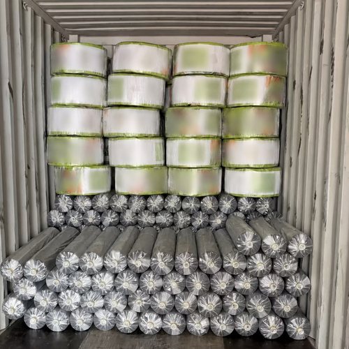 1×40HQ Fandefasana Volafotsy -Sarimihetsika Mainty Mulch, Tape Mitete ary kitapo Silage mankany A...
